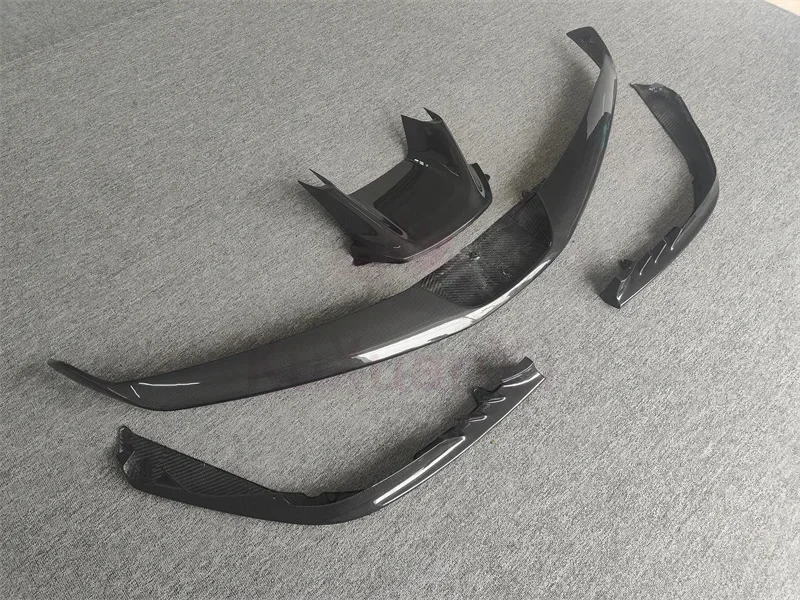 New product for Ferrari SF90 dry carbon fiber OEM style front lip front corner body kit dry carbon fiber SF90 automotive parts