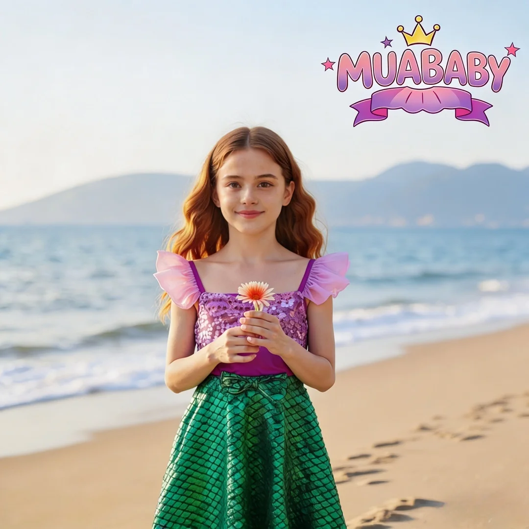 Elsa Princess Dress for Girls Summer Casual Cosplay Party Outfit Toddler Kids Children Cute Fancy Clothing 2-8Y Vestido