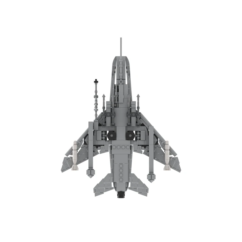 493PCS MOC-228033 Guerra Militare Serie Super Sabre F-100D Building Block US Air Force Modello Set di Mattoni Regali Creativi