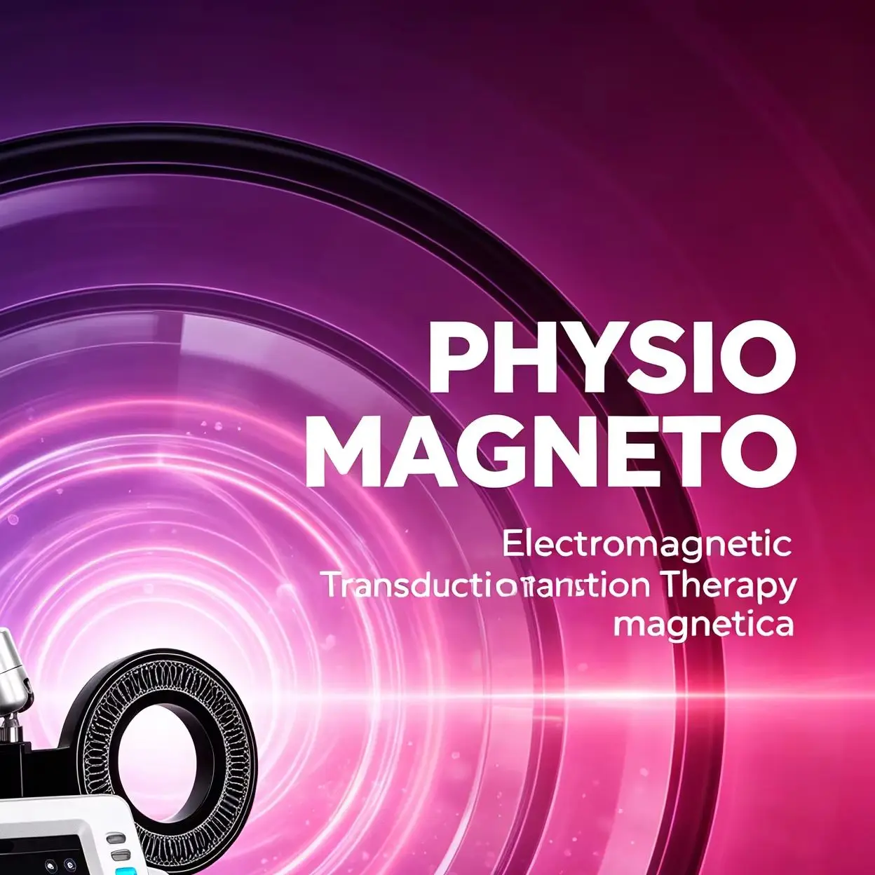 Physio Magneto Extracorporeal Magnetic Therapy Machine Non‑invasive Pain Relief Device for Body Joint Muscle