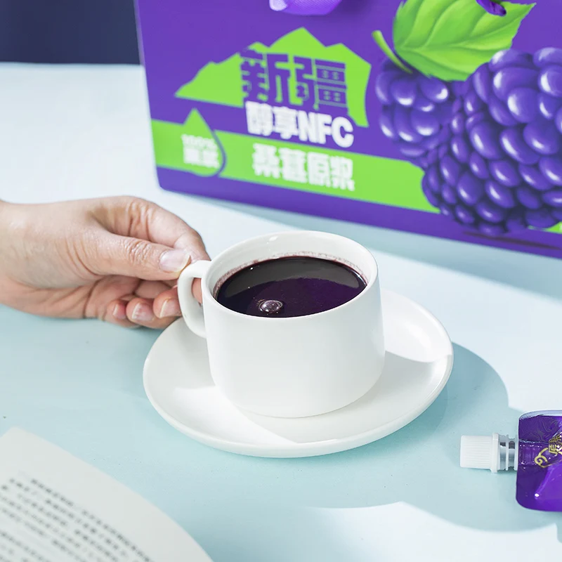 Мягкое тутовое пюре