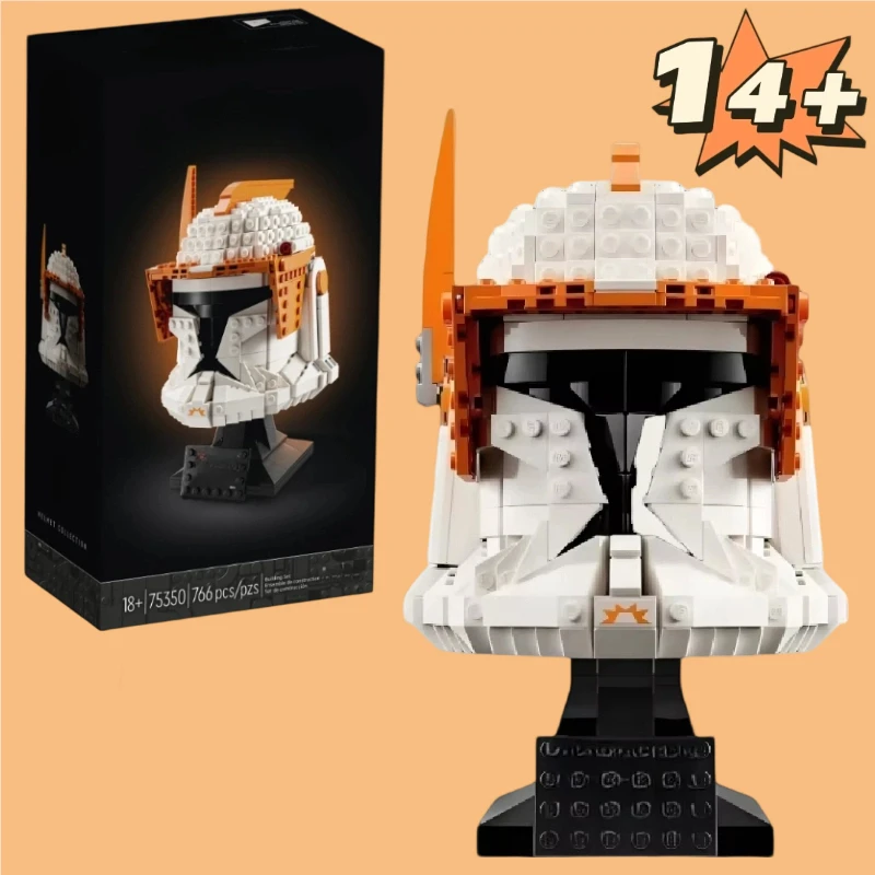 766 قطعة صالح 75350 استنساخ قائد سمك القد خوذة اللبنات ستار خطة التجمع نموذج ألعاب من الطوب الاطفال عيد الميلاد هدية عيد ميلاد