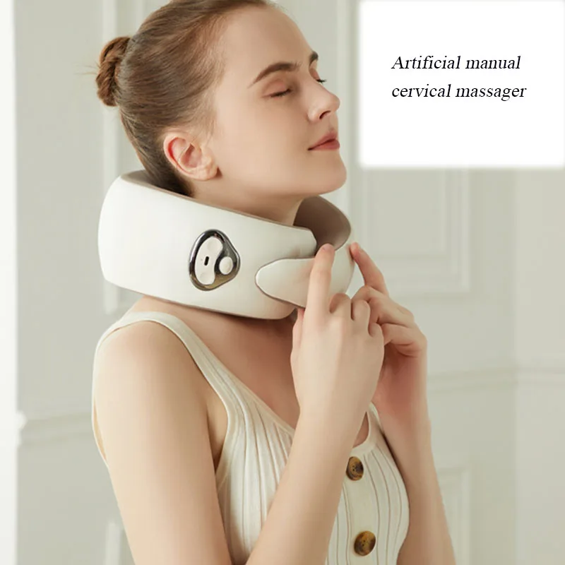 مدلك عنق الرحم متعدد الوظائف على شكل حرف U ، متعدد الأوضاع ، رغوة الذاكرة انتعاش بطيء ، مدلك الرقبة الاسترخاء والتدفئة الكهربائية