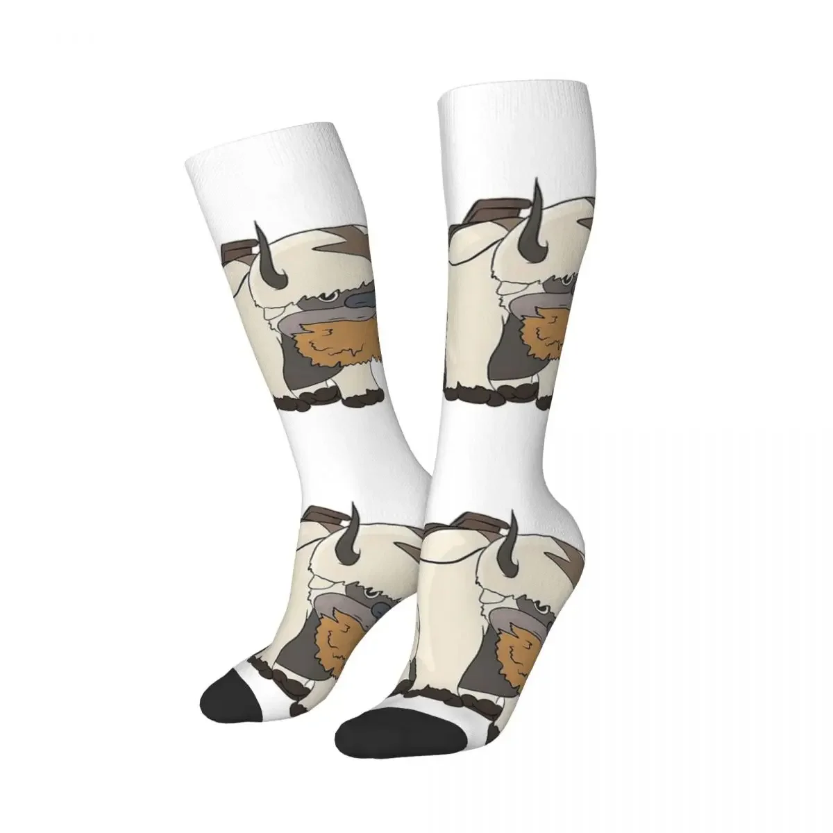 Appa Eating Socks Harajuku Sweat Absorbing Stockings All Season Long Socks Accessories for Man's Woman's Gifts