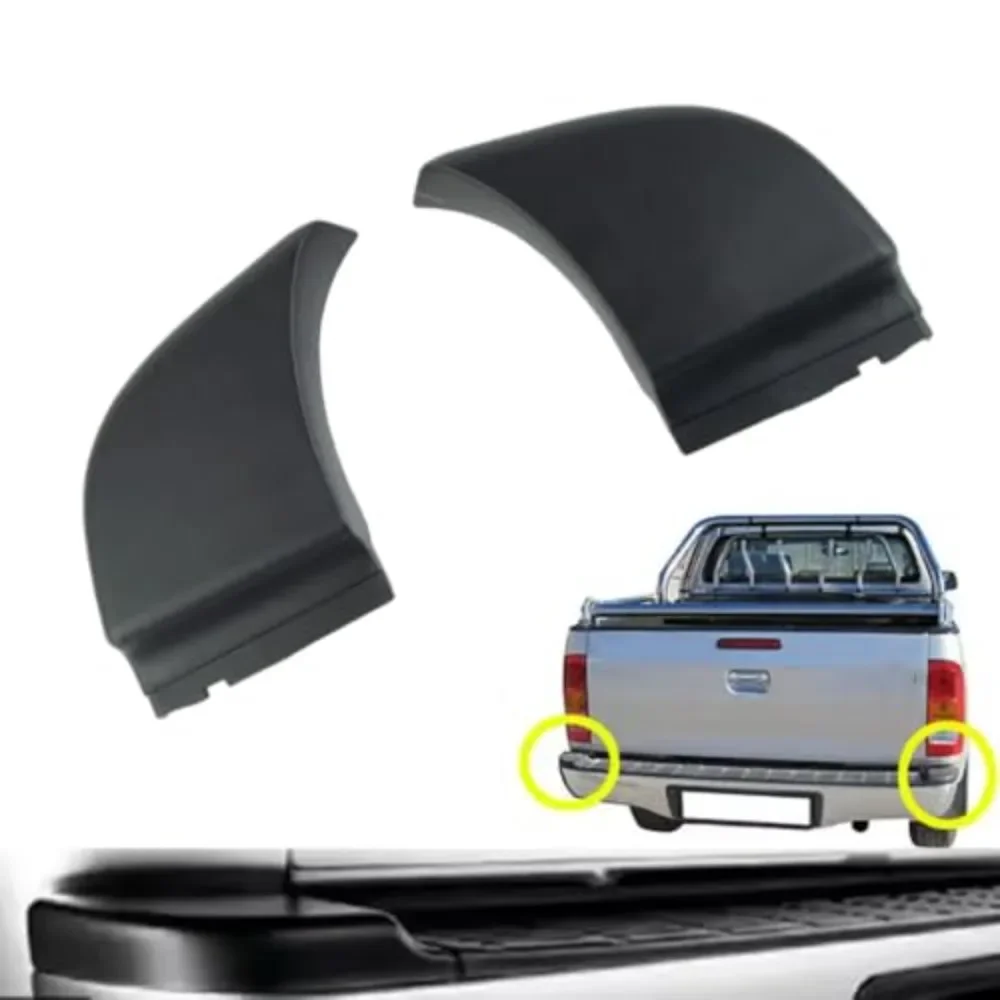 Left Right Rear Bumper End Plate Corner Cap Trim Cover For Toyota Hilux Vigo 2004-2015 52163-0K010 52164-0K010