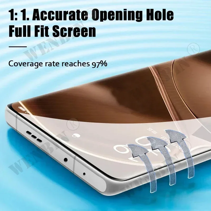 5 Pcs Hydrogel Film For OPPO Reno 15 14 13 12 Pro Plus Find X9 X8 Pro Ultra A79 A58 A38 A40 A3X A3 Full Cover Screen protector