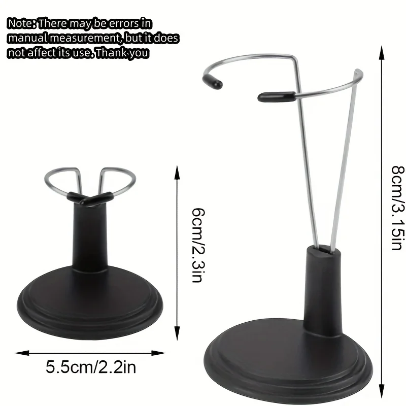 4pcs Doll Stand Holder Set, Action Figure Display Stand for Collectibles – Portable Decor for Home, Shop & Market