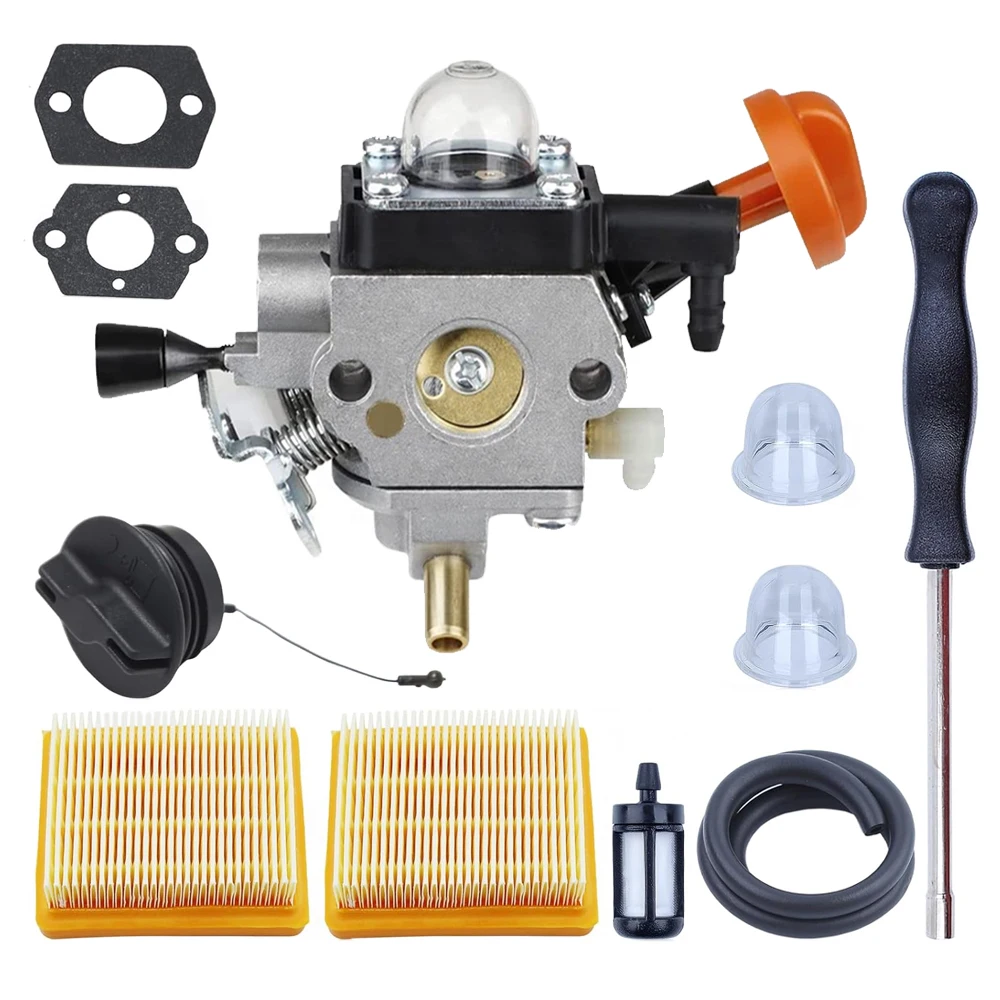Brushcutter Carburetor Tune Up Kit For Stihl FS91R FS111 FS111RX FS131 KM91 Edger HT102 HT103 String Trimmer Parts 4180-120-0618