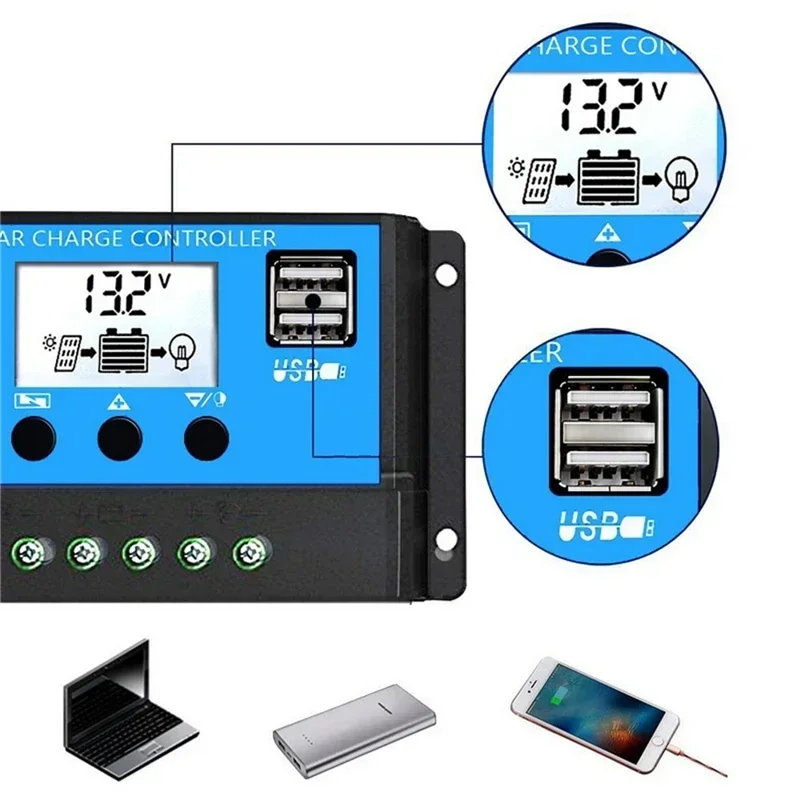 12V do 110V/220V System paneli słonecznych 18V Panel słoneczny Kontroler ładowania akumulatora 6000W Zestaw inwertera słonecznego Kompletna