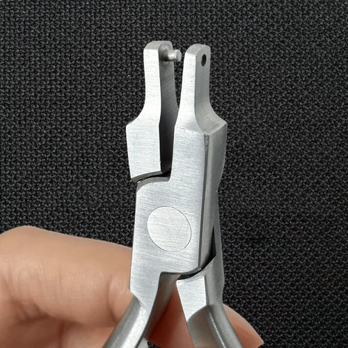 Imagen 2 del producto Mini retenedor de alineador de hoyuelos de puntos Dental, alicates de soporte transparente invisibles, herramienta de ortodoncia profesional