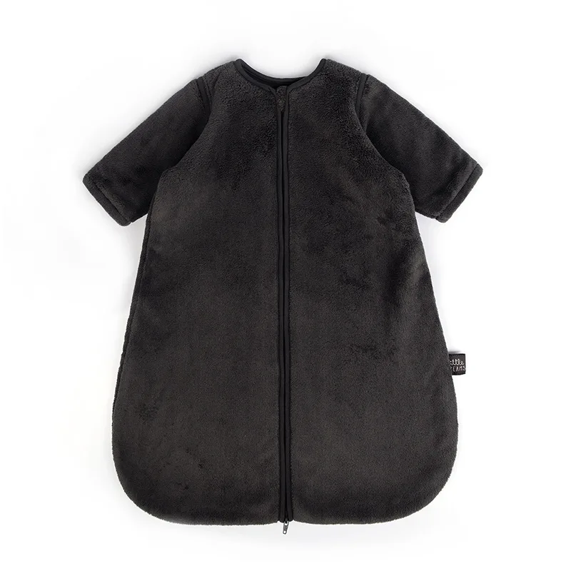 الوليد المضادة للركلة لحاف كيس النوم الخريف والشتاء المرجان المخملية الطفل كيس النوم الفتيان والفتيات كيس النوم العالمي