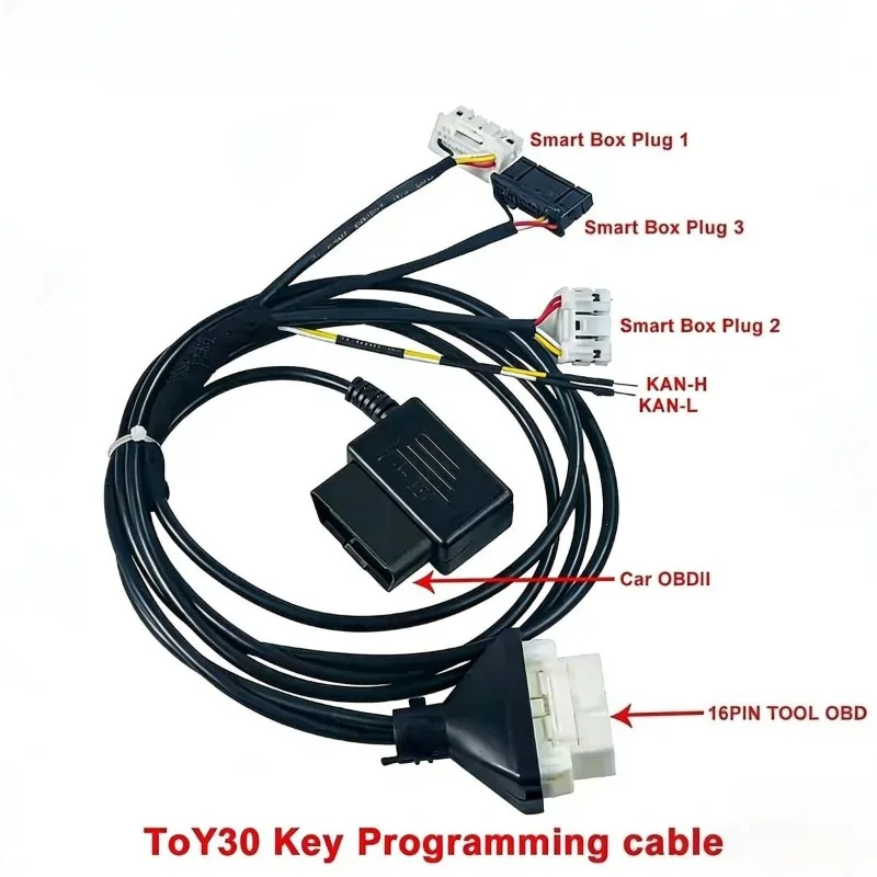 8A-BA 4A 3in1 Smart Key -30 Key Lost Harness