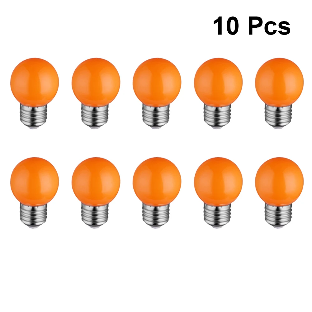 

10 Pcs Horse Racing Light Bulb Bulbs Color LED Garden Decoration E27 Lights Outdoor