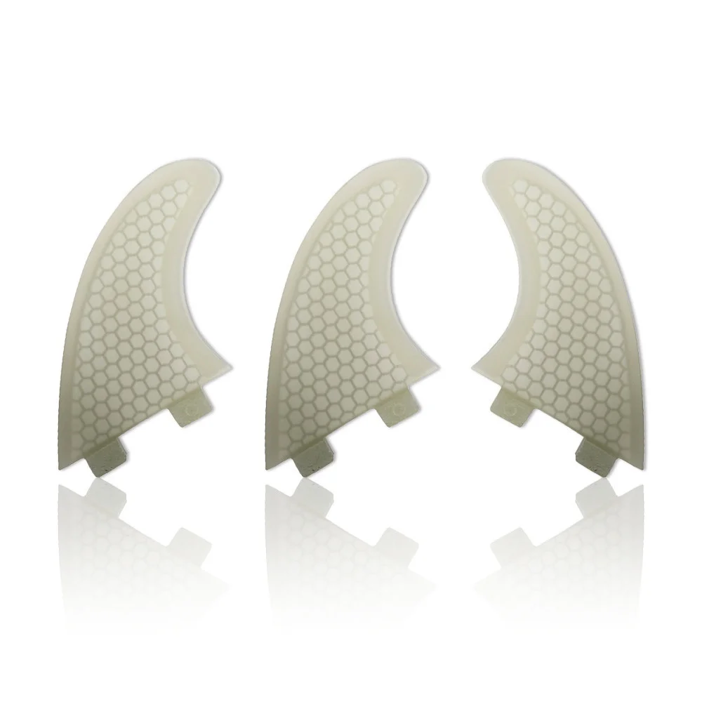 

SurfBoard UPSURF FCS Fin 3pcs/set Size S Fiberglass Honeycomb SUP Board Good Quality Grip Surf Fin