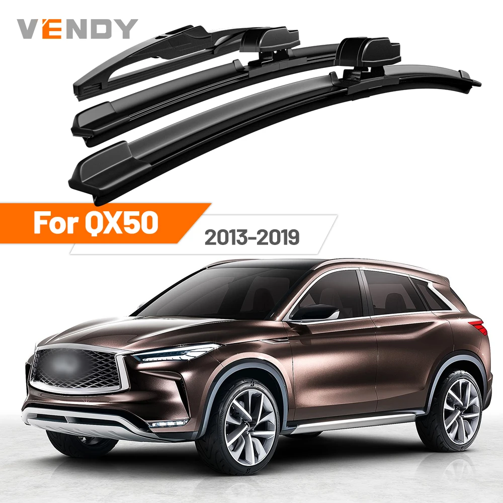 

Для Infiniti QX50 2013-2019 (2014, 2015, 2016, 2017, 2018) — Комплект передних и задних щеток стеклоочистителя, аксессуары