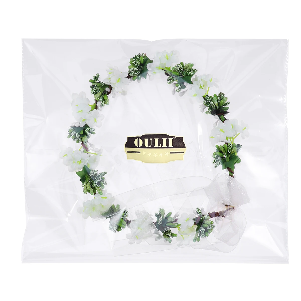 

Floral Headdress Wedding Hair Accessories Bridal Headwear Hairb Flowers Elegant Design Premium Material Adjustable Size Fit Any