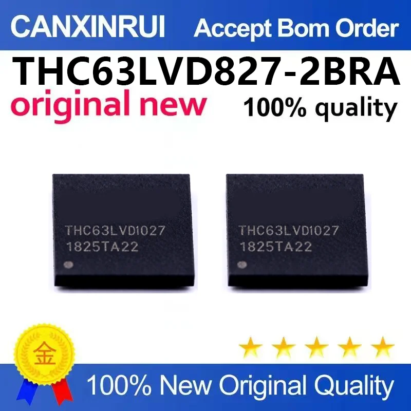 （5pcs-100pcs）THC63LVD827-2BRA TFBGA-72 Original Genuine Product