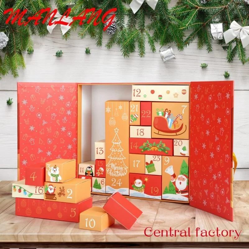 Custo Ze Epty Hervulbaar Countn Cn Ith 24 Cadeau Paging Box Ristas Advent Cn Box Voor Ki