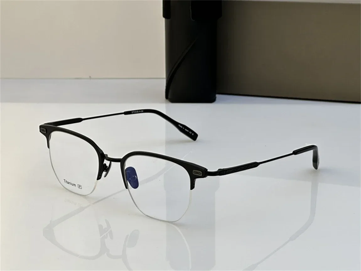 تصميم الأعمال DTX535 حجم 49-22-145 الفاخرة للرجال والنساء إطار مشهد بصري أعلى جودة مصمم النظارات البصرية