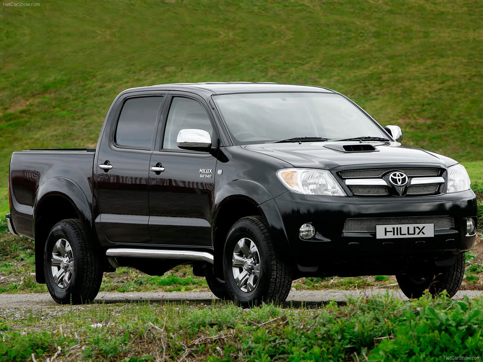 ABS Car Accessories Chrome Black Door Handle Bowl Cover For Toyota Hilux Vigo 2005 2006 2007 2008 2009 2010 2011
