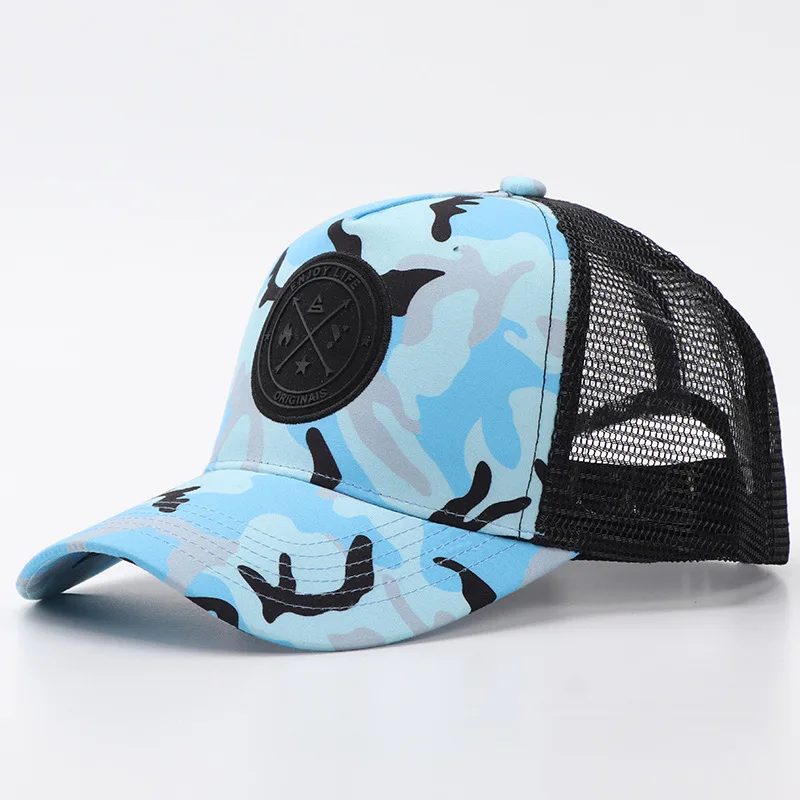 Neue Sommer Mesh Baseball Cap Frauen Männer Brief Patch Snapback Hut Casual Atmungsaktive Unisex Straße Hip Hop Trucker Caps – Detail 19