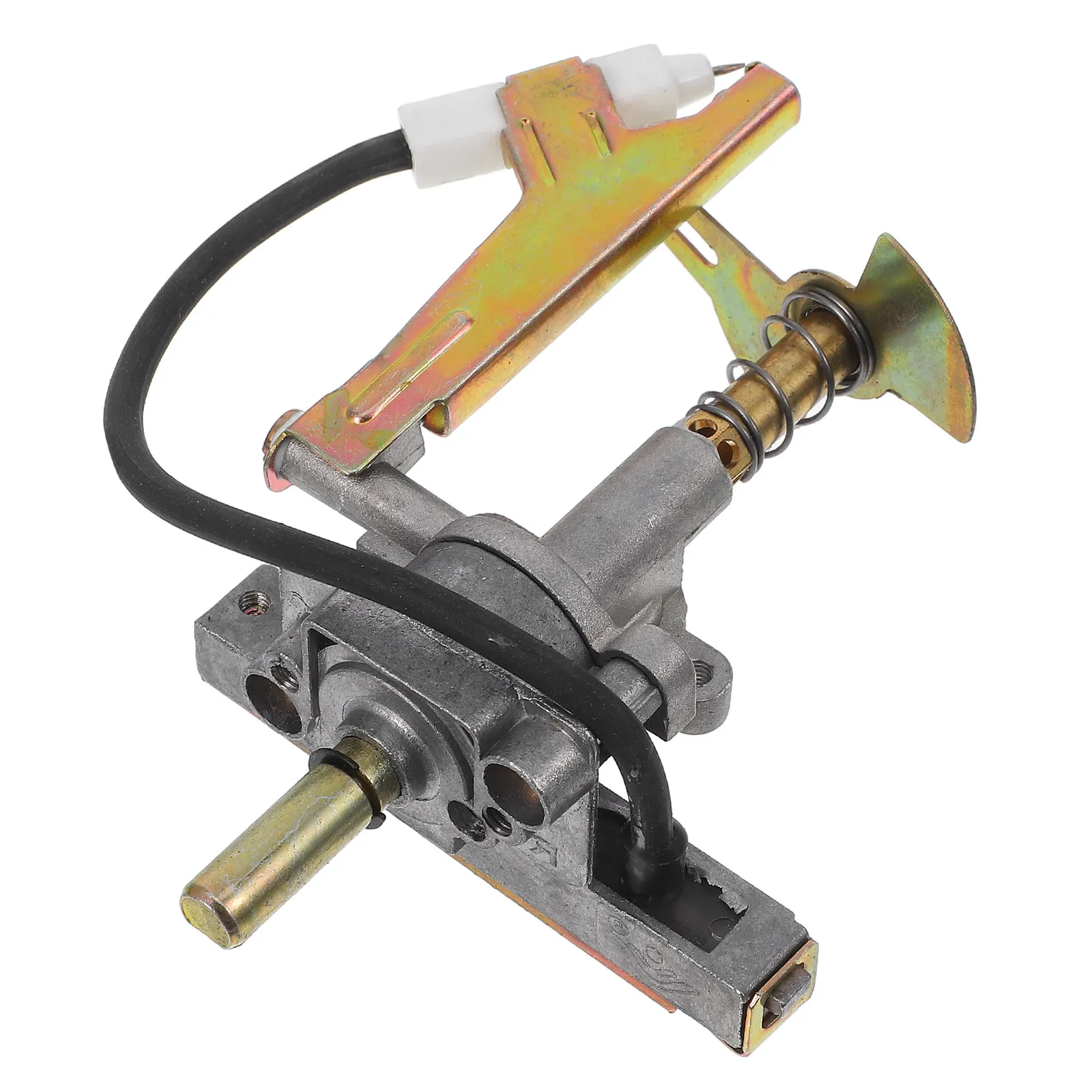 Propane Gas Valve 0-Degree Single Nozzle Flame Failure Safety Ignition Replacement Valve for Fireplace Fire Pit Control Parts