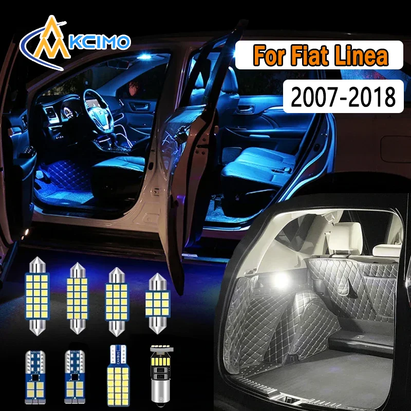 

Specialized Fit Canbus LED Interior Light High Brightness Energy-Saving for Fiat Linea (2007-2018)