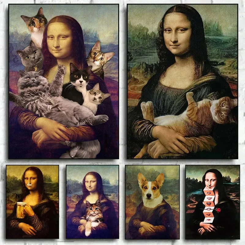 

500/1000 PCS Puzzle Mona Lisa Funny Diy for Adults Beginners - High Difficulty Handmade, Gifts Home Decoration Family Games