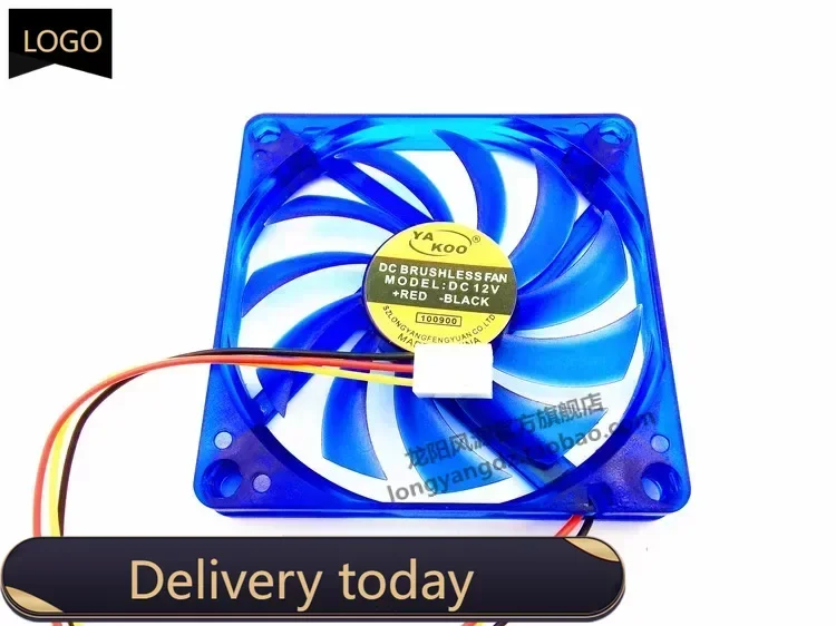 New 8010 Ultra-thin fan 80MM 8cm 80*80*10mm Cooling fan 12V  Silent  fan with 2pin 3pin