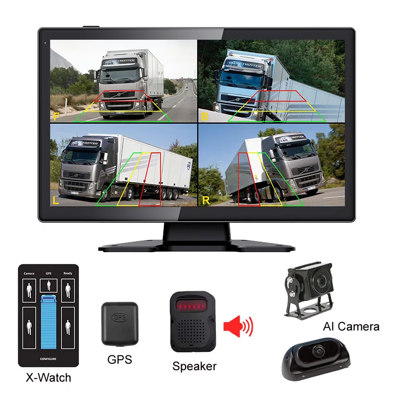 كشف الذكاء الاصطناعي عكس المعونة تحول المساعدة BSD شاحنة النقطة العمياء نظام الكشف عن الإنسان AI #5