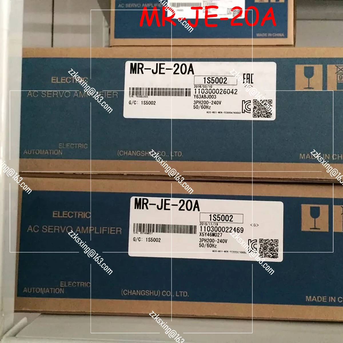

Совершенно новый оригинальный сервопривод MR-JE-20A