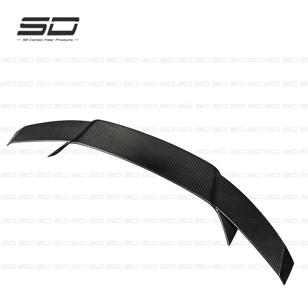 

High Quality B Type Dry Carbon Fiber Body Kit Car Accessories Rear Spoiler Wing for Mercedes AMG GT50 GT53 B style