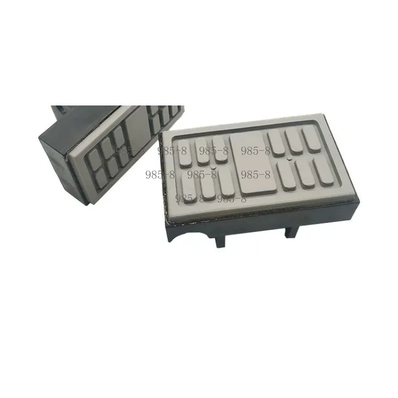 Edge Sealing Machine Accessories Rubber Chain Press Blocks, 10 Pieces Per Lot Conveyor Chain Buffer Blocks for Woodworking Edge