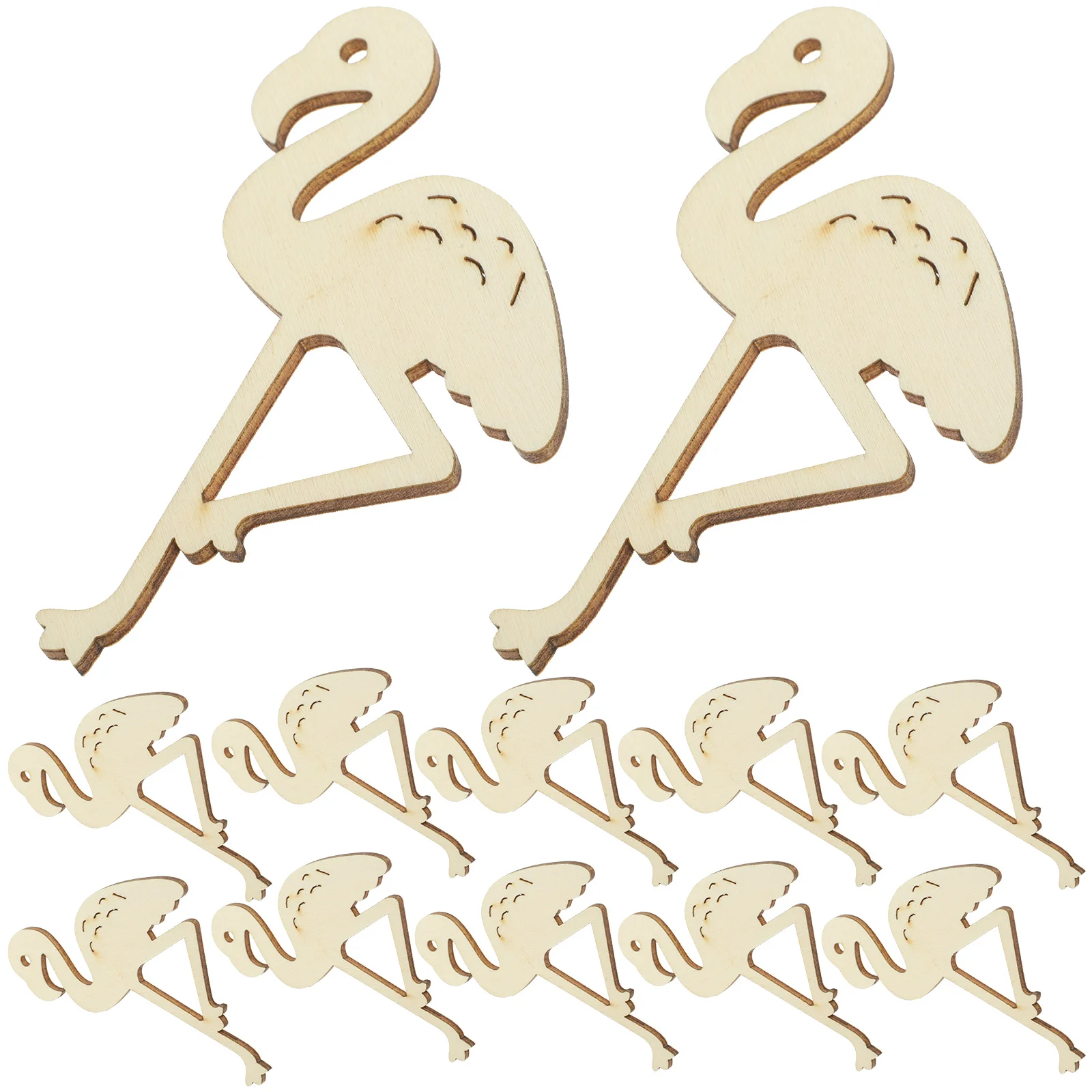 

12pcs Wooden Crafts Ornaments Premium Wood Decorations Smooth Cutouts Diy Handicrafts Family Friends School Wedding Party