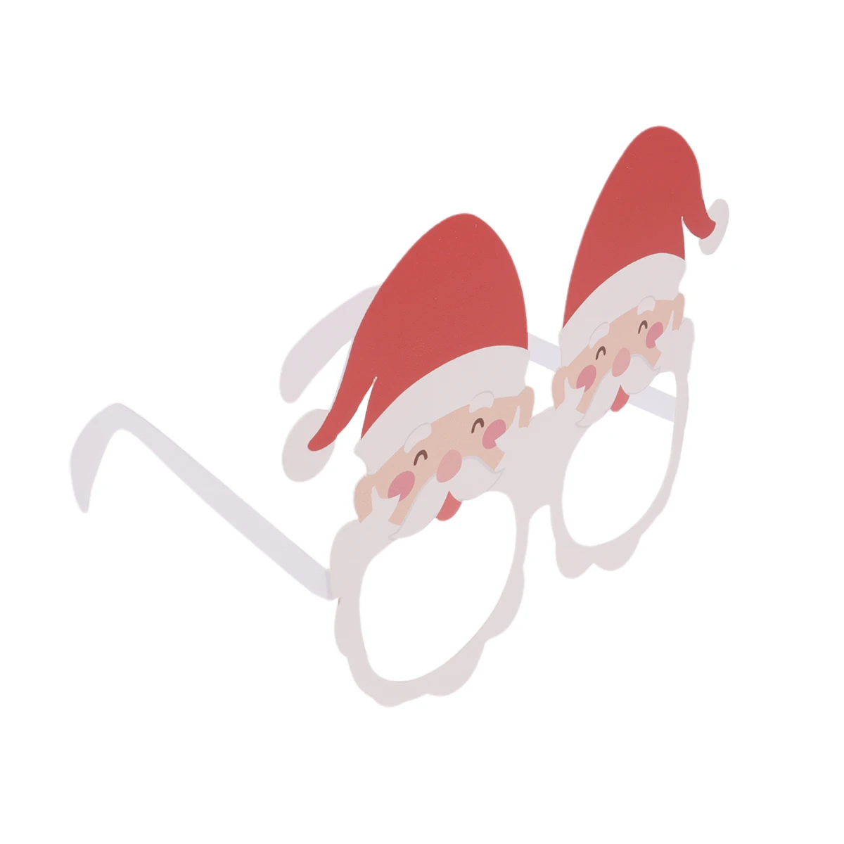 

8 Pcs Christmas Gifts Paper Eyeglass Xmas Party Glasses Festival Photo Props Kids Size Eco Friendly Lightweight Funny Design