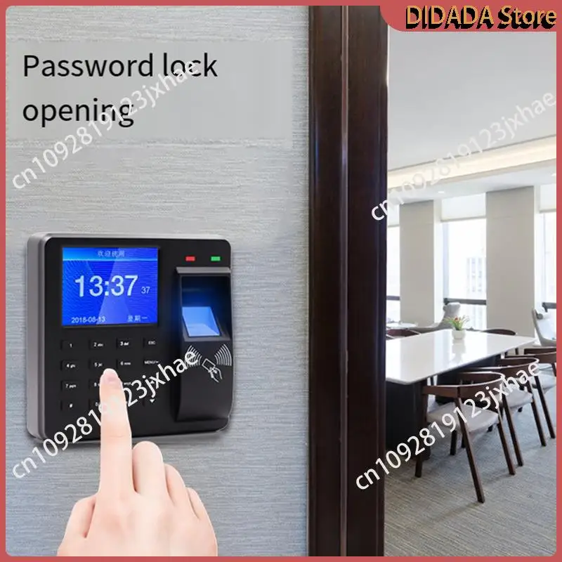 

N82R Door Access Control Time Attendance Clock Recorder 125Khz RFID Biometric Fingerprint Recognition Check In Time Recording