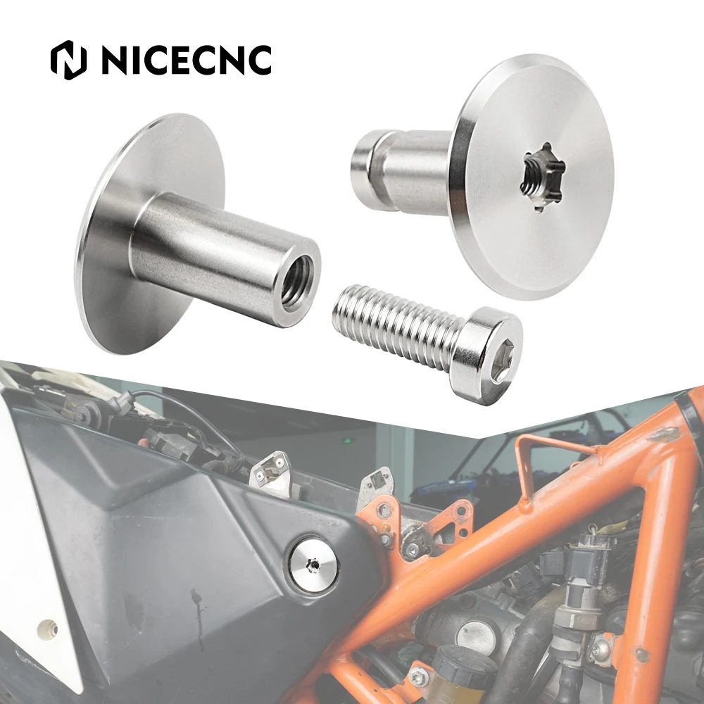 

Motorcycle Subframe Fuel Tank Mounting Bolts for KTM 690 Enduro/R 690 SMC/R 2014-2022 Husqvarna 701 Enduro 701 Supermoto 16-22