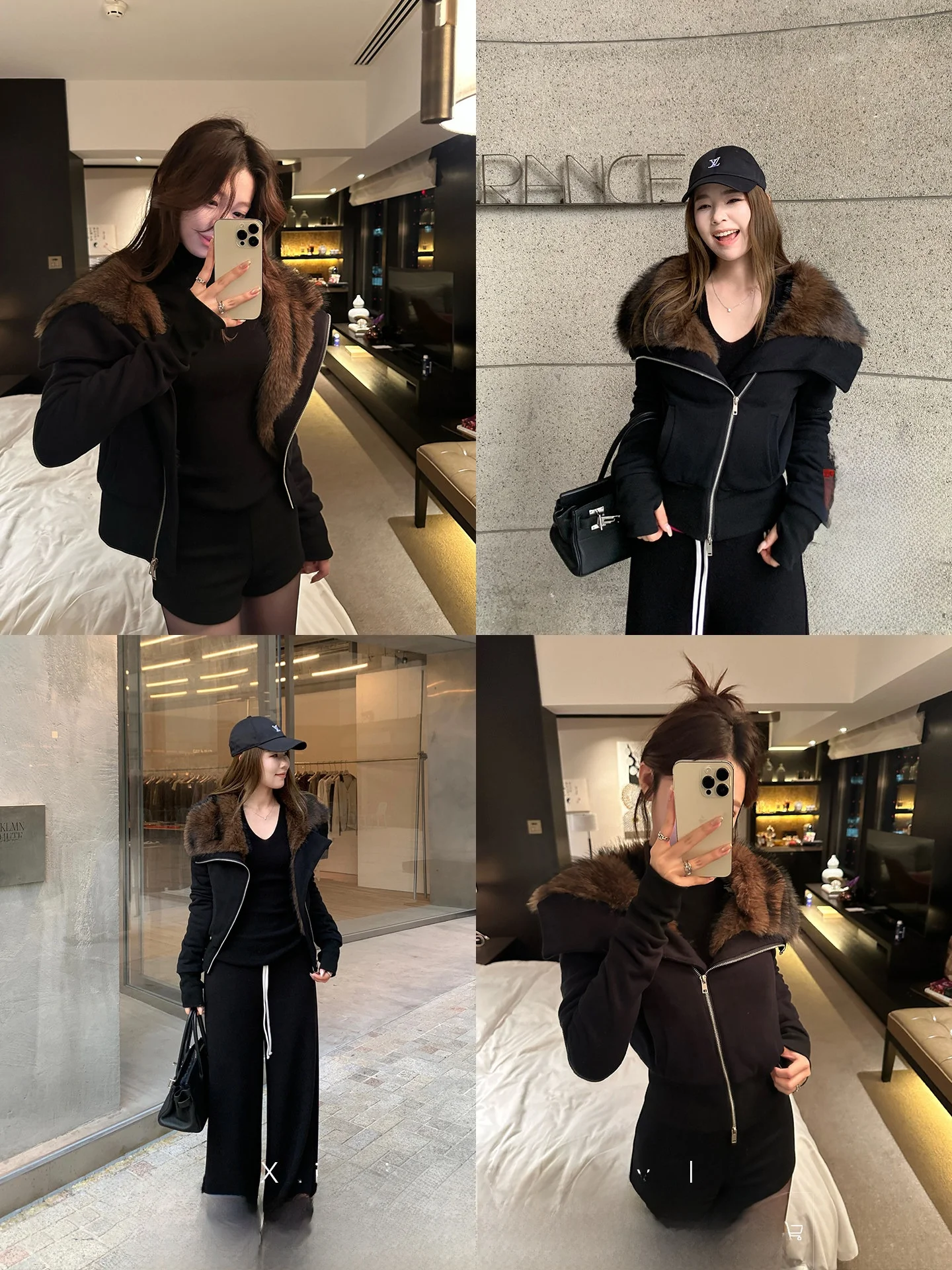 

Женское утепленное пальто Xzichic с воротником-стойкой, на молнии, с длинными рукавами, из хлопка, для осени и зимы