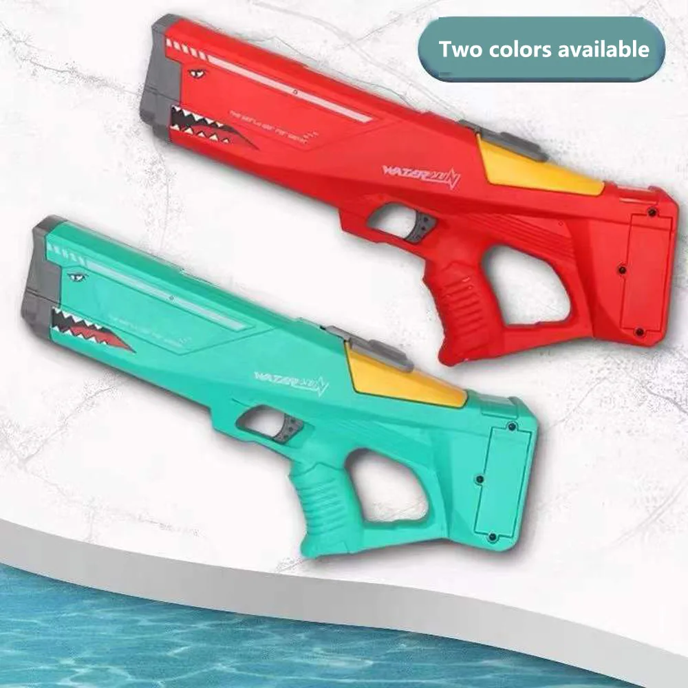 Automatic Large Electric Water Gun Toy Children Outdoor Beach games Pool Summer Toys High Pressure Large Capacity Water Guns