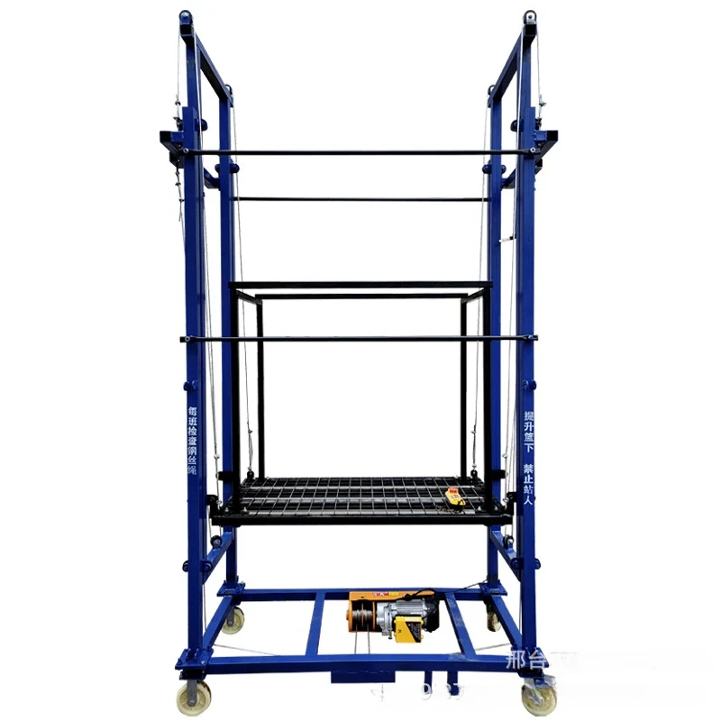 scaffolding Folding lift Home decoration construction site Portle mobile lifting platform 5