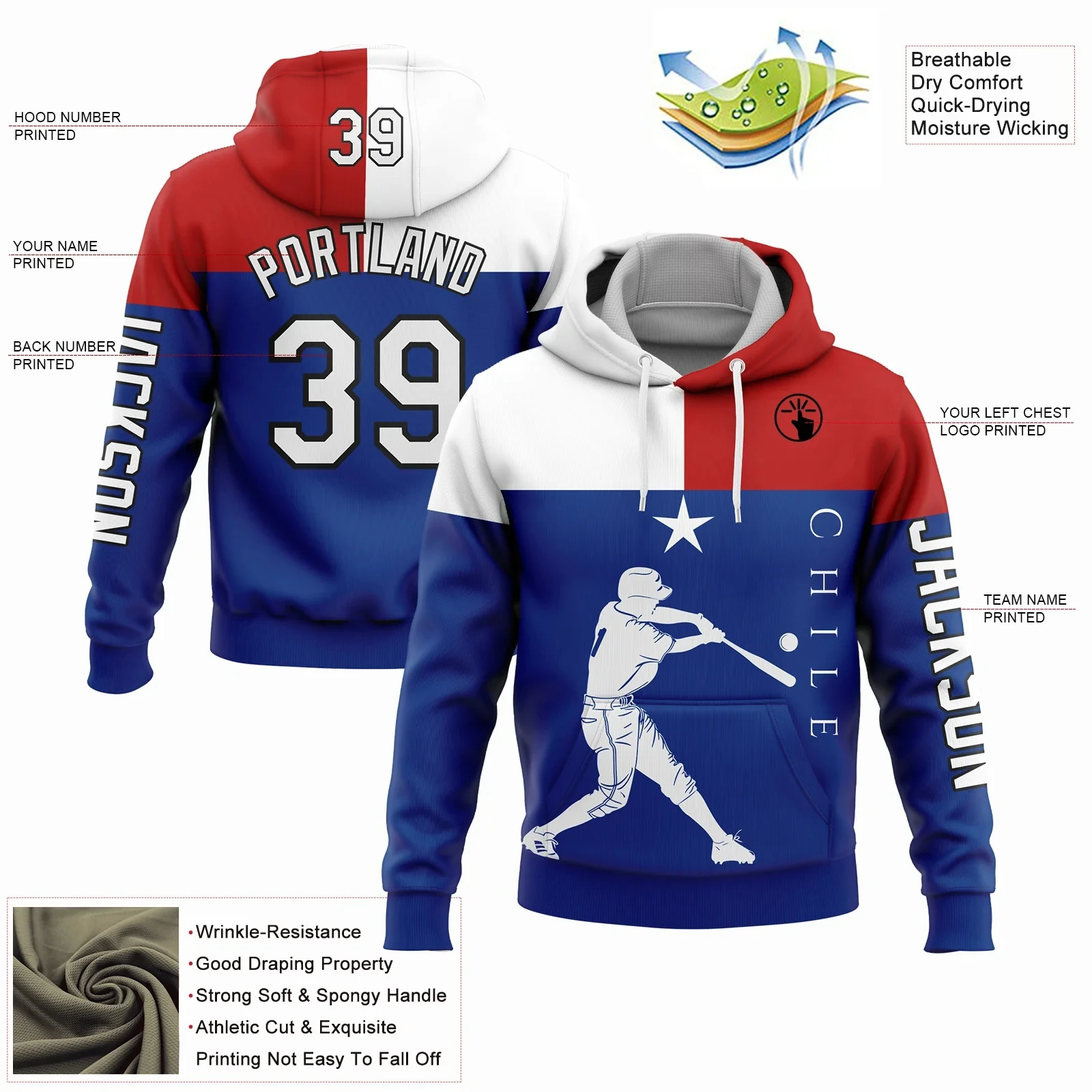 Custom Country Flag Colombia Colombian Flag Sports Pullover Sweatshirt Hoodie Pullover Sweatshirt Hoodie 3D Printed Tops