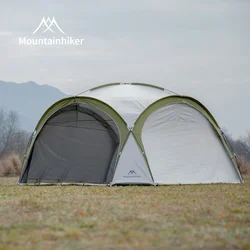 Mounthiker Outdoor Camping 8-10 Person Dome Tent Moonlight White Large Sun Protection Pergola Tent Piknik Turystyka Markiza Baldachim