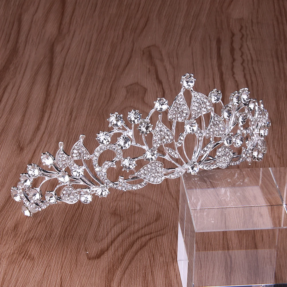

Diamond Crown Bride Rhinestone Hoop Rhinestone Hair Hoop Bridal Tiara Vintage Accessories Wedding Women Hair Party Gift