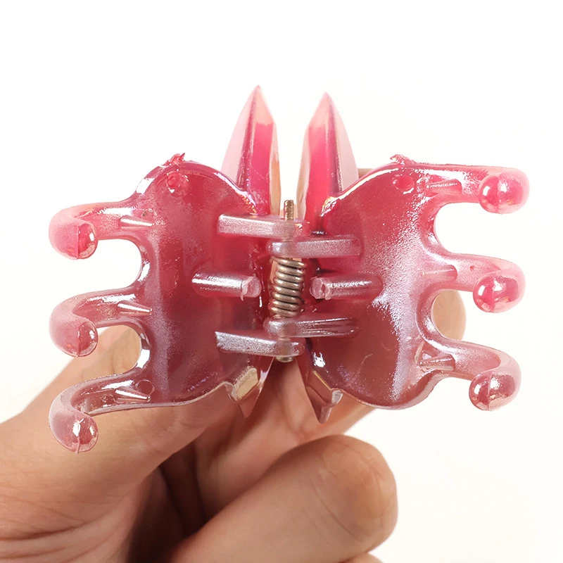 กิ๊บติดผมผีเสื้อโปร่งใสน่ารัก - ปิ่นปักผมกันลื่นขนาดเล็กสำหรับผู้หญิงและเด็กผู้หญิง, เครื่องประดับผม