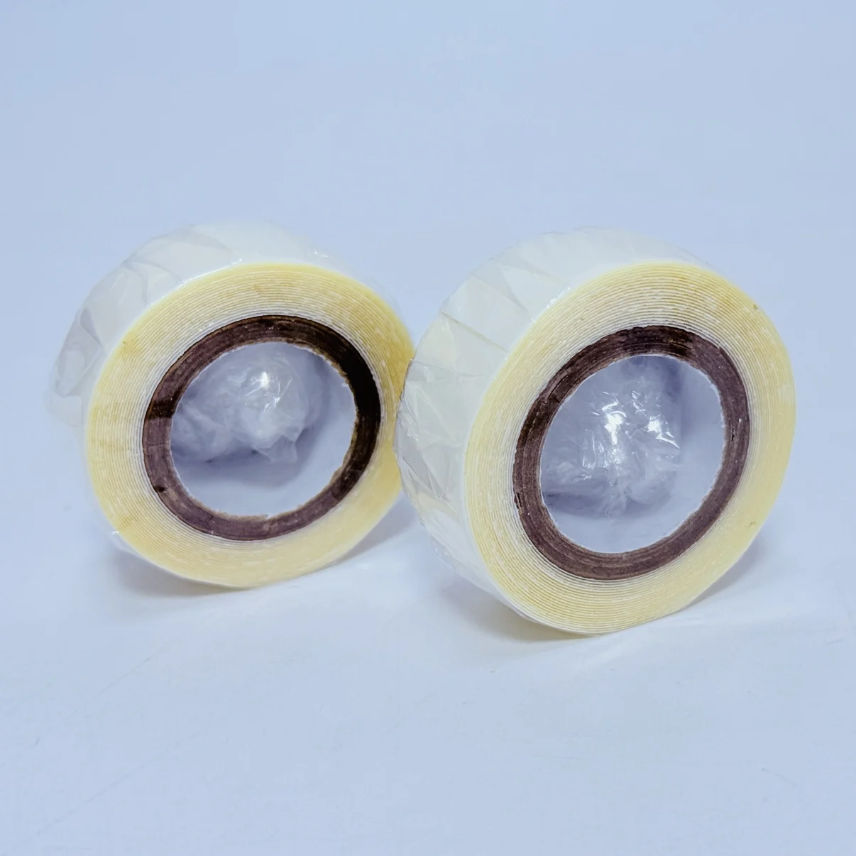 شريط لاصق مزدوج الجوانب بطول 3 ياردات مع صندوق لتطويل الشعر/الشعر المستعار/شريط لاصق للشعر المستعار من الدانتيل