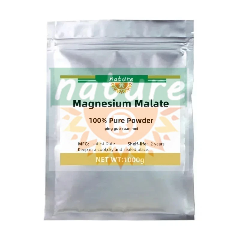 Embalaje personalizado Belleza, salud Herramientas para el cuidado de la piel Malato de magnesio, envío gratis