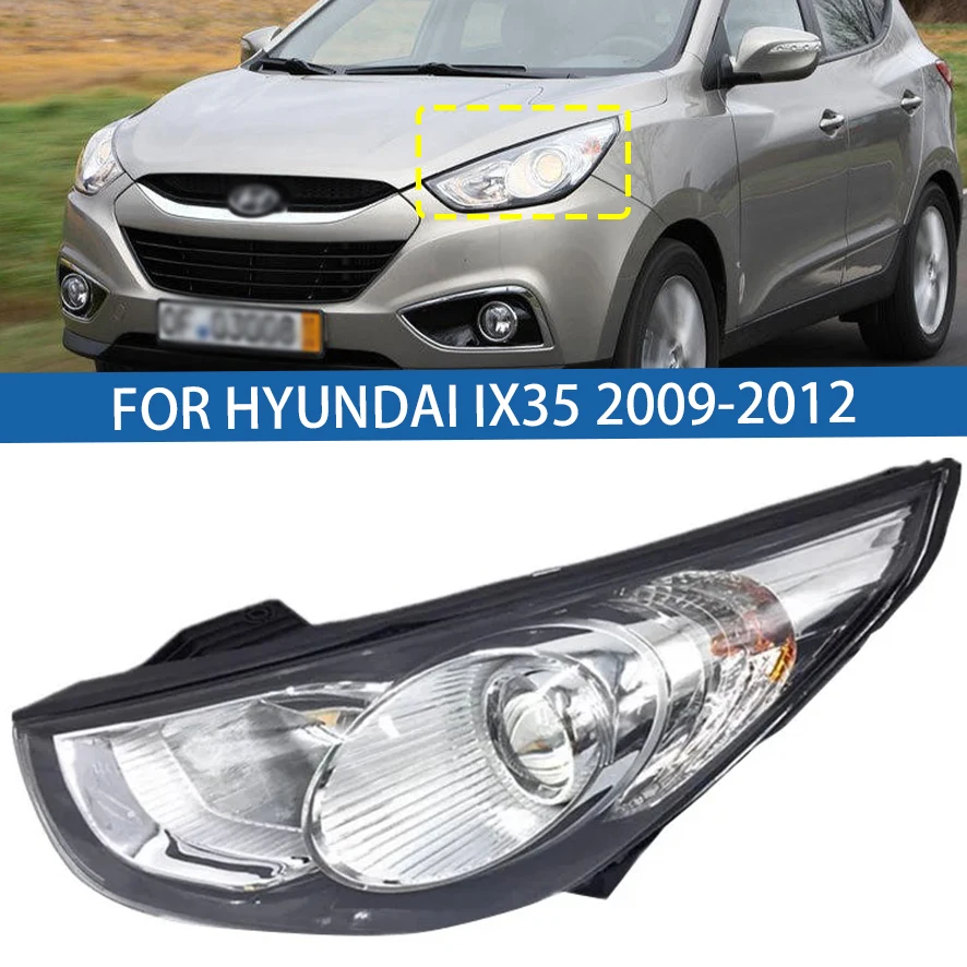 

Для Hyundai ix35 2009 2010 2011 2012, передний бампер, головной светильник, фара дальнего света, указатель поворота