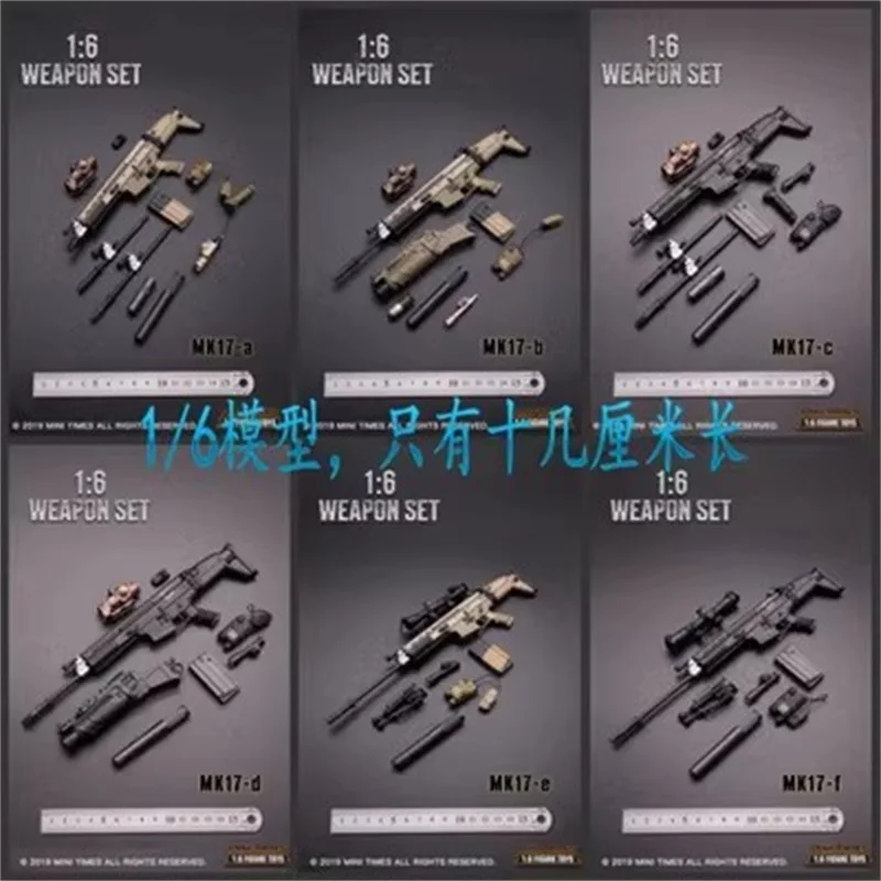 

Mini Times Toys MK17 1/6 Soldier Weapon Model Accessories Fit 12'' Action Figure In Stock Collection