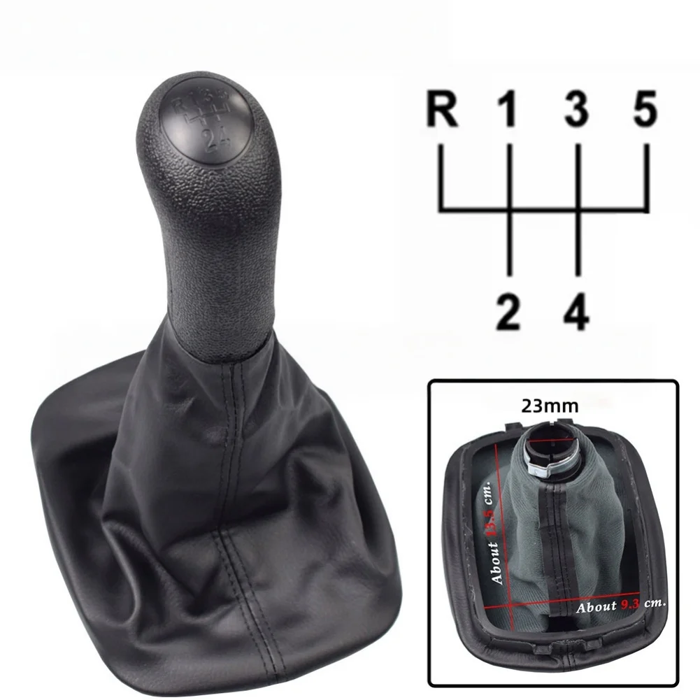 5 Speed Gear Shift Knob Compatible with For Skoda For Octavia For A4 MK1 1996 1998 1999 2000 2001 2011 Manual Transmission