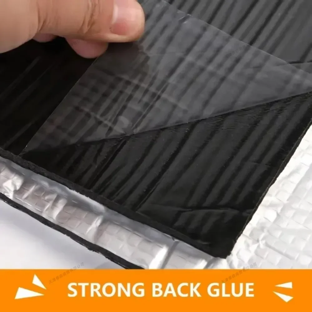 200x50cm 5/10mm Sound Deadener Mat Auto Acoustic Thermal Mat Sound Proof Wall Panels Car Deadening Noise Insulation Mats for Car image 6
